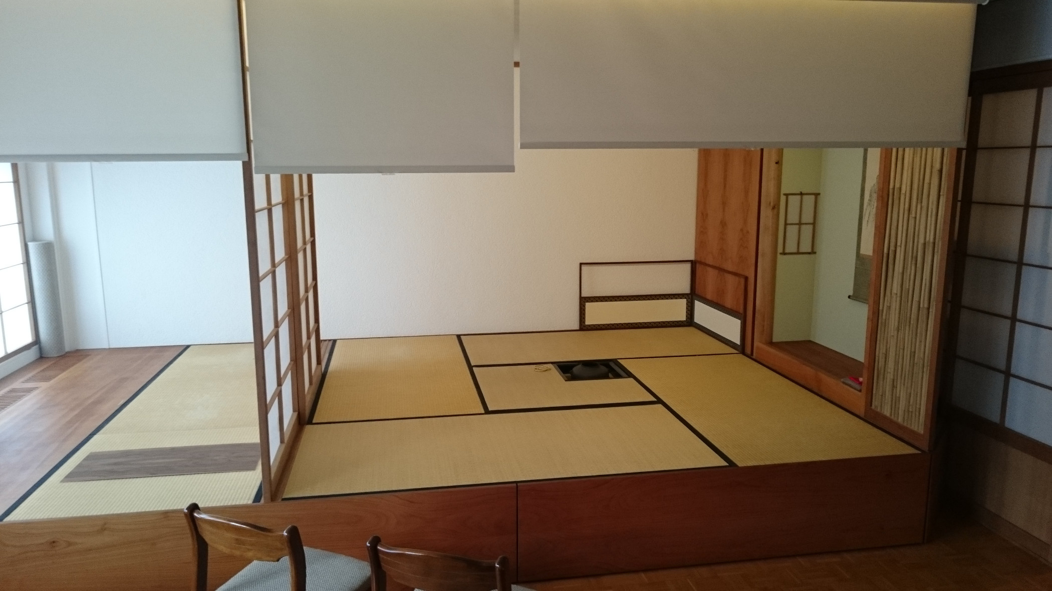 japanische Raumgestaltung der Tischlerei Johann Struber